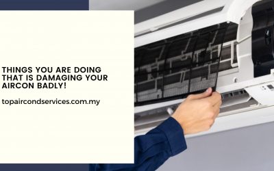 Things You are Doing That is Damaging Your AirCon Badly!