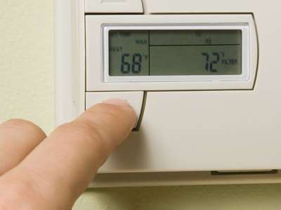 thermostat buttons