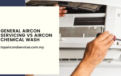 General Aircon Servicing Vs Aircon Chemical Wash